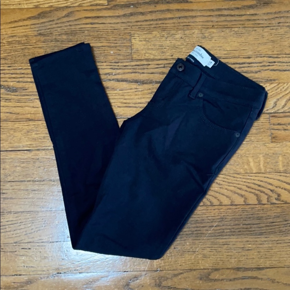 Girls Abercrombie stretch leggings. Size 14